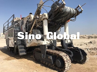 2500 SM เครื่องกัดที่ใช้แล้ว Wirtgen Surface Miner 650mm 25″ ความลึกตัด