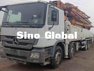 Zoomlion รถปั๊มคอนกรีตมือสอง 52m Euro3 พร้อม Mercedes Benz แชสซี