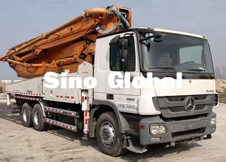 Zoomlion 47m รถปั๊มคอนกรีตมือสองพร้อม Mercedes Benz 3341 2013 Model