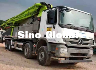Zoomlion รถปั๊มคอนกรีตมือสอง, รถบูมคอนกรีตมือสอง 52 เมตร 300KW