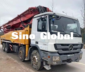 Sany 56M รถปั๊มคอนกรีตมือสองพร้อม Mercedes Benz Chassis รุ่น 2013