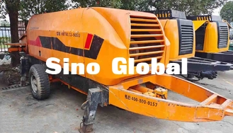 ปั๊มพ่วงคอนกรีตมือสอง 174KW Zoomlion HBT60.13.90SU