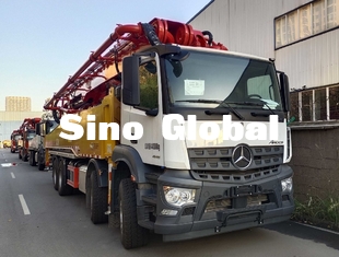 ใหม่ ปั๊มคอนกรีตติดรถบรรทุก ซันนี่ 47M พร้อม Benz แชสซี