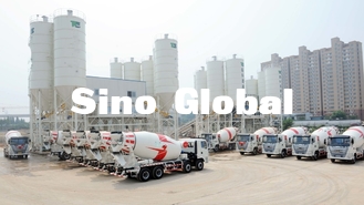 HZS180 ซันนี่ Batching Plant, โรงงานผสมคอนกรีตผสมเสร็จ 180m3 / h Productivity