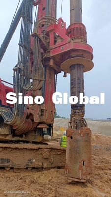 300KW Sany ใช้แท่นขุดเจาะแบบหมุนกำลังเครื่องยนต์ SR365 2019