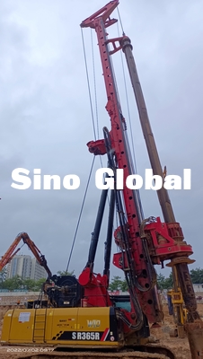 300KW Sany ใช้แท่นขุดเจาะแบบหมุนกำลังเครื่องยนต์ SR365 2019