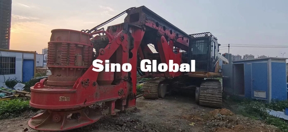 300KW Sany ใช้กำลังเครื่องยนต์แท่นขุดเจาะแบบหมุน SR360E 2018