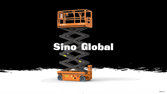 Man Boom Lift Skyboom SSL-12HD รถกระเช้าขากรรไกรไฟฟ้า 12 ม. ความสูงในการทำงาน