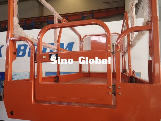 Man Boom Lift Skyboom SSL-12HD รถกระเช้าขากรรไกรไฟฟ้า 12 ม. ความสูงในการทำงาน