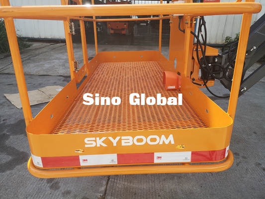 รถกระเช้าบูมแบบขับเคลื่อนด้วยตนเองแบบใช้ไฟฟ้า CE SKYBOOM GTZZ-14EJ