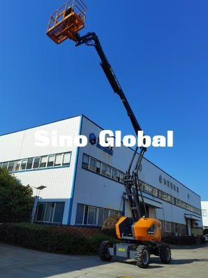 รถกระเช้าบูมแบบดีเซลที่ผ่านการรับรอง CE SKYBOOM GTZZ-18J ความจุ 250KG