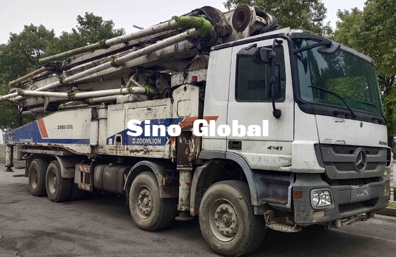 Zoomlion Model 2013 56m รถปั๊มคอนกรีตพร้อม Mercedes Benz Chassis