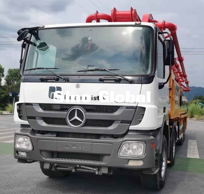 รถบรรทุกดีเซลมือสอง Putzmeister Concrete Pump M56-5 148M³/H มี 5 ส่วน