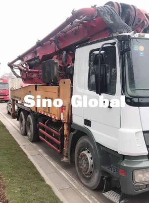รถปั๊มคอนกรีตมือสองบูม 46m / 4 ส่วน 125mm Pipe CE Certificate
