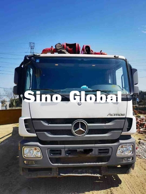 รถปั๊มคอนกรีต 5 บูม 47m พร้อม Mercedes Benz แชสซี