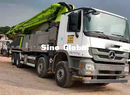 Zoomlion รถปั๊มคอนกรีตมือสอง, รถบูมคอนกรีตมือสอง 52 เมตร 300KW