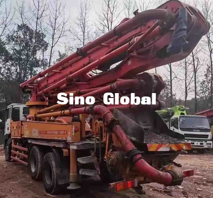 รถปั๊มมือสอง 38m, รถบูมคอนกรีต 21.5m ความลึกถึง
