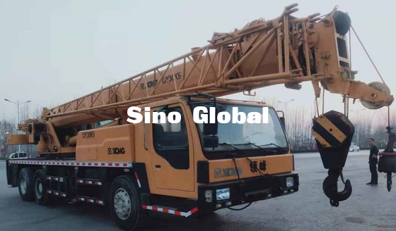 XCMG QY30K5 รถเครนมือสอง 48m ยกสูง 30T ความจุ