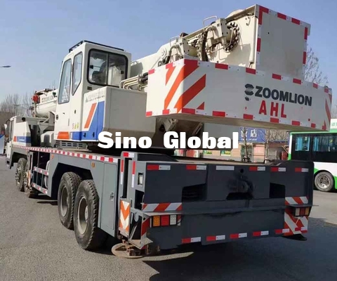 Zoomlion รถบรรทุกติดเครน 50 ตัน QY50V532 แขนตรง พิมพ์