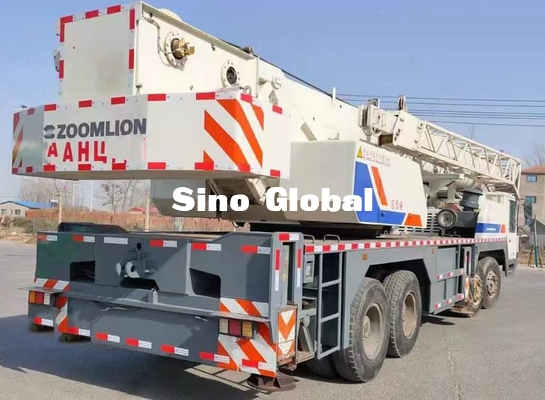 Zoomlion รถบรรทุกติดเครน 50 ตัน QY50V532 แขนตรง พิมพ์