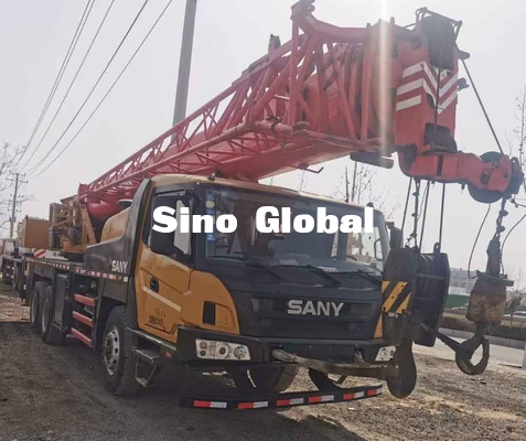 STC200C5 ใช้รถบรรทุกติดเครน, ซันนี่ 20 ตัน Truck Crane 80km / H Speed