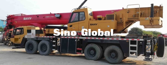 ซันนี่ STC1000 รถเครนมือสอง 100 ตัน 350kw/1800 Rpm กำลังไฟพิกัด