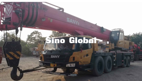 ซันนี่ STC1000 รถเครนมือสอง 100 ตัน 350kw/1800 Rpm กำลังไฟพิกัด