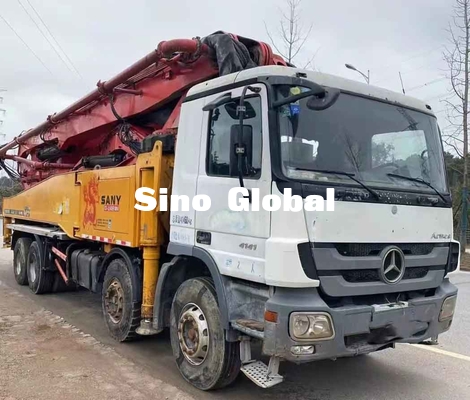Sany 56M รถปั๊มคอนกรีตมือสองพร้อม Mercedes Benz Chassis รุ่น 2013