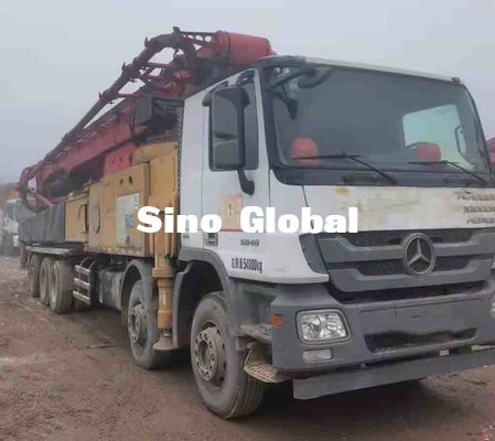 ปั๊มคอนกรีตมือสอง Sany 66M พร้อม Mercedes Chassis รุ่น 2017