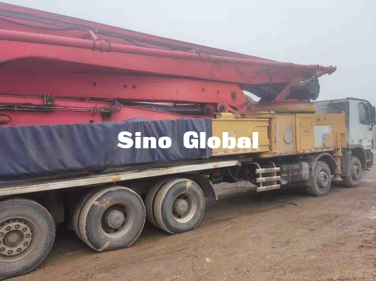 ปั๊มคอนกรีตมือสอง Sany 66M พร้อม Mercedes Chassis รุ่น 2017