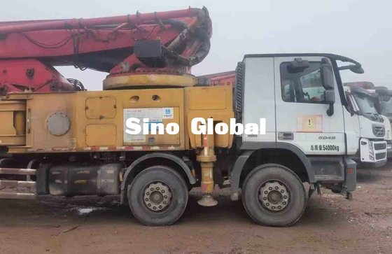 ปั๊มคอนกรีตมือสอง Sany 66M พร้อม Mercedes Chassis รุ่น 2017