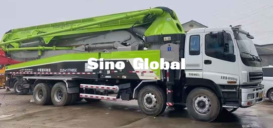 รถปั๊มคอนกรีต Zoomlion 52M มือสอง พร้อม Isuzu Chassis รุ่น 2014