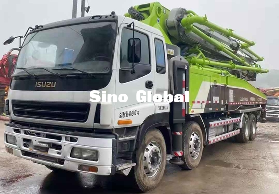 รถปั๊มคอนกรีต Zoomlion 52M มือสอง พร้อม Isuzu Chassis รุ่น 2014