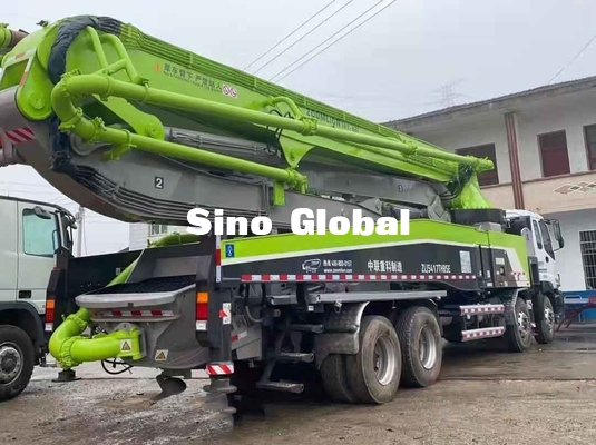 รถปั๊มคอนกรีต Zoomlion 52M มือสอง พร้อม Isuzu Chassis รุ่น 2014