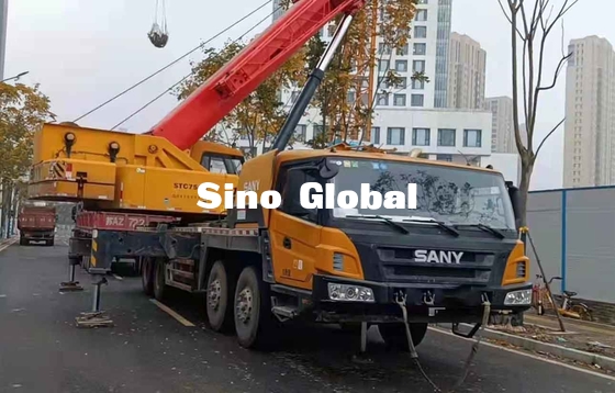 ซันนี่ ใช้บูมรถบรรทุกติดเครน, 75 ตันรถบรรทุกติดเครน STC50S แขนตรง