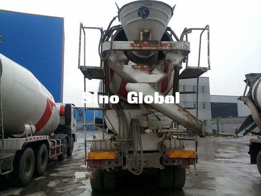 Euro III รถโม่ผสมคอนกรีตมือสองที่มีความจุ 12m3