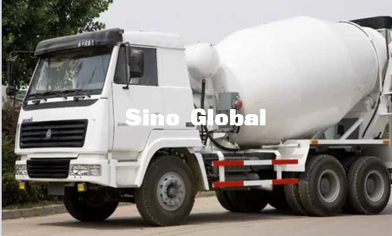 รถโม่ผสมคอนกรีตมือสอง Howo รถโม่ผสมพร้อมใช้ 12M³ 6X4