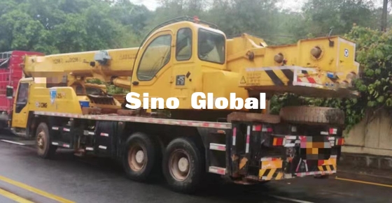มือสอง XCMG Crane 25 ตัน Capacity 3000mm Working Radus