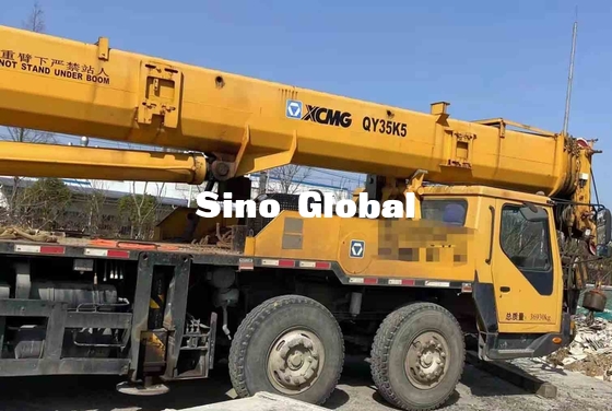 XCMG Boom Truck มือสอง, รถบรรทุกติดเครน 35 ตัน ซันนี่ QY35K5