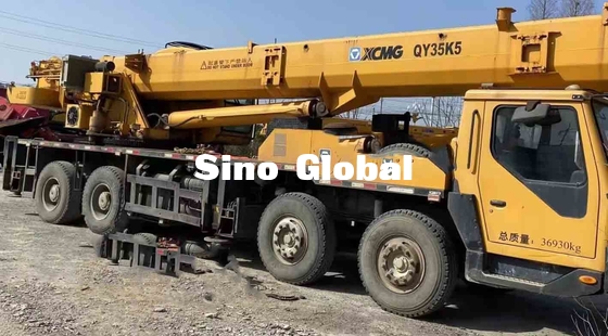 XCMG Boom Truck มือสอง, รถบรรทุกติดเครน 35 ตัน ซันนี่ QY35K5