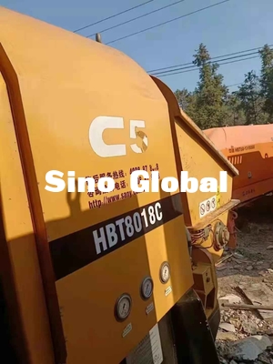 ปั๊มพ่วงคอนกรีตมือสอง ซันนี่ HBT8018C 180kw กำลังไฟพิกัด