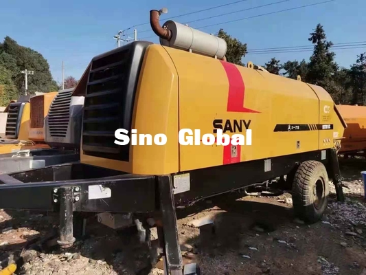 ปั๊มพ่วงคอนกรีตมือสอง ซันนี่ HBT8018C 180kw กำลังไฟพิกัด