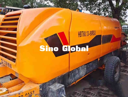 ปั๊มพ่วงคอนกรีตมือสอง 174KW Zoomlion HBT60.13.90SU