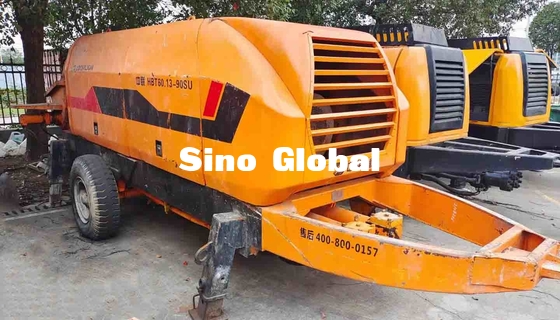 ปั๊มพ่วงคอนกรีตมือสอง 174KW Zoomlion HBT60.13.90SU