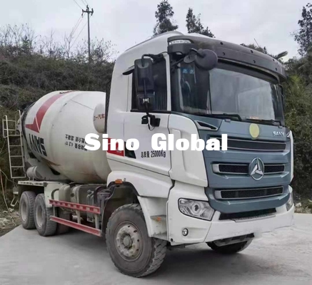 12M³ รถโม่ผสมคอนกรีตมือสอง ซันนี่ SY312C-6W 257 KW กำลังไฟพิกัด