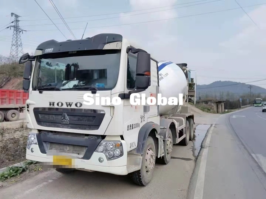 รถโม่ผสมคอนกรีต Howo มือ 2 ชนิดดีเซล 10M³ 371HP พลัง