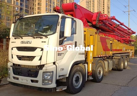 ใหม่ ซันนี่ 49M ปั๊มคอนกรีตติดรถบรรทุกพร้อม Isuzu แชสซี