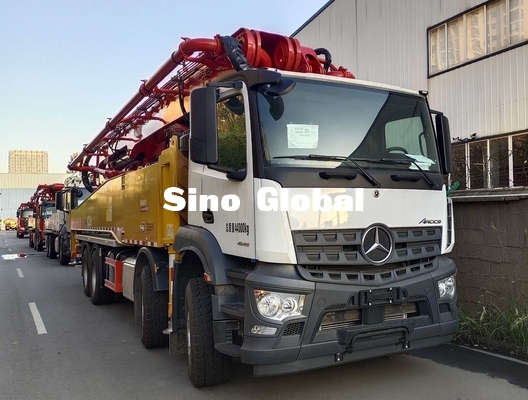ใหม่ ปั๊มคอนกรีตติดรถบรรทุก ซันนี่ 47M พร้อม Benz แชสซี
