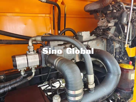ใช้รถพ่วงติดปั๊มคอนกรีต 181KW กำลังเครื่องยนต์ เอส วาล์ว