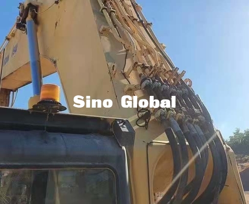514KW พลัง รถขุดตีนตะขาบ Komatsu 1250 รุ่น 170mm จังหวะ